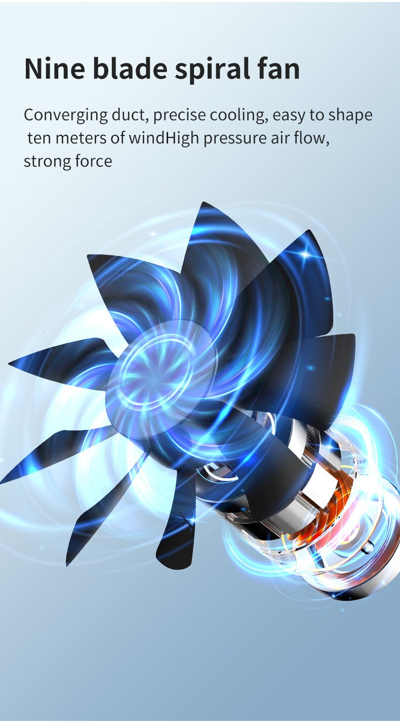 Ar Condicionado Portátil - Recarregável - Ventilador de Refrigeração a Água