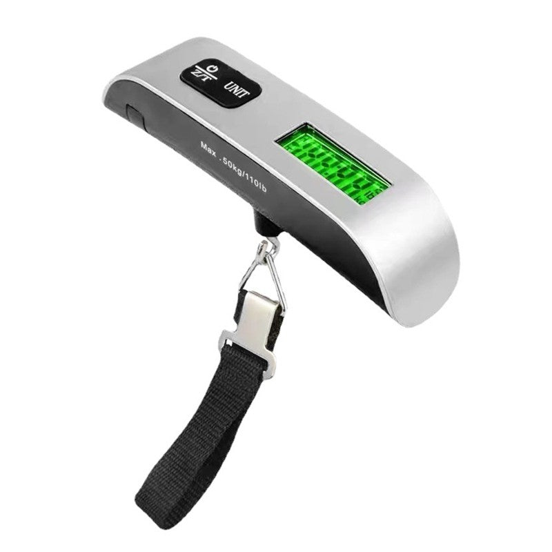 Balança portátil digital display lcd 110lb/50kg bagagem eletrônica pendurado