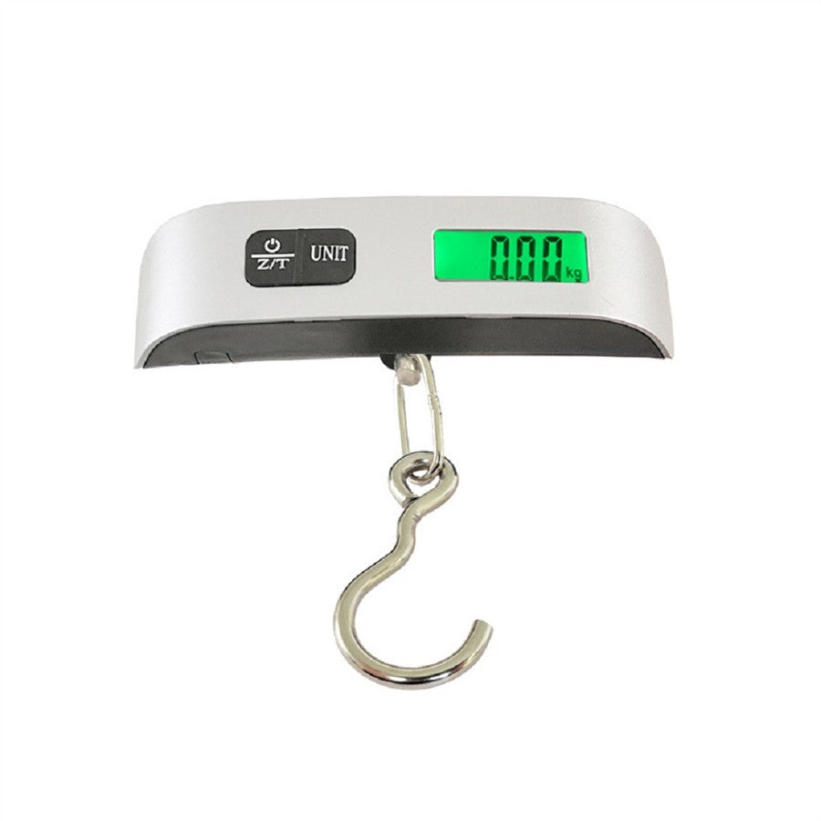 Balança portátil digital display lcd 110lb/50kg bagagem eletrônica pendurado