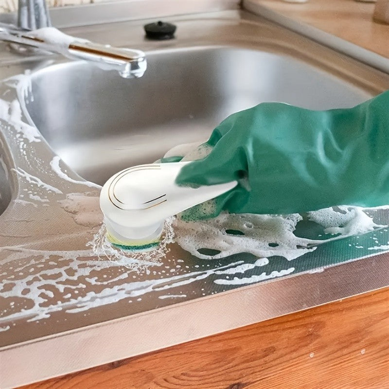 Escova de Limpeza Elétrica - Multifuncional 5 em 1