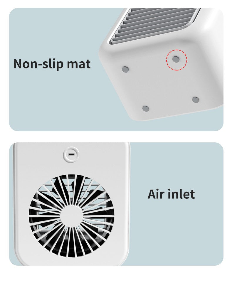 Ar Condicionado Portátil - Recarregável - Ventilador de Refrigeração a Água