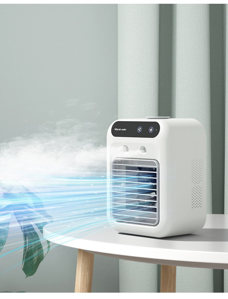 Ar Condicionado Portátil - Recarregável - Ventilador de Refrigeração a Água